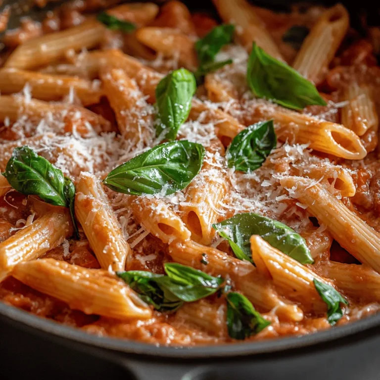 To create the perfect Easy One Pot Creamy Tomato Pasta, it's essential to understand the role of each ingredient. This dish features a harmonious blend of flavors and textures that come together beautifully. Here’s a breakdown of the key components: