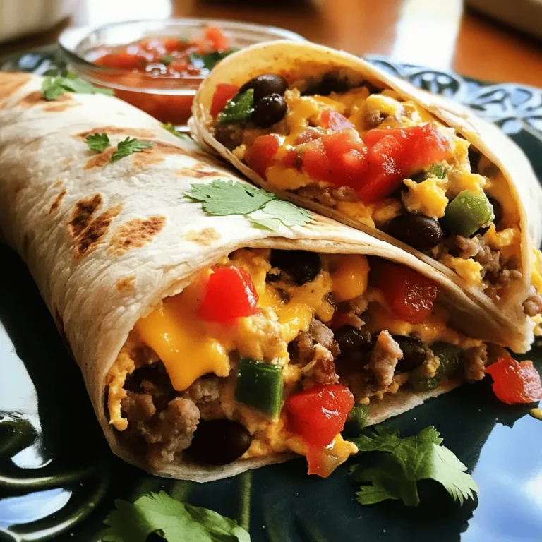 When it comes to breakfast, the focus should be on foods that support a healthy lifestyle. Breakfast Bliss Burritos offer a myriad of health benefits thanks to their thoughtfully selected ingredients. Let’s dive into the nutritional powerhouses that make up this delicious dish.