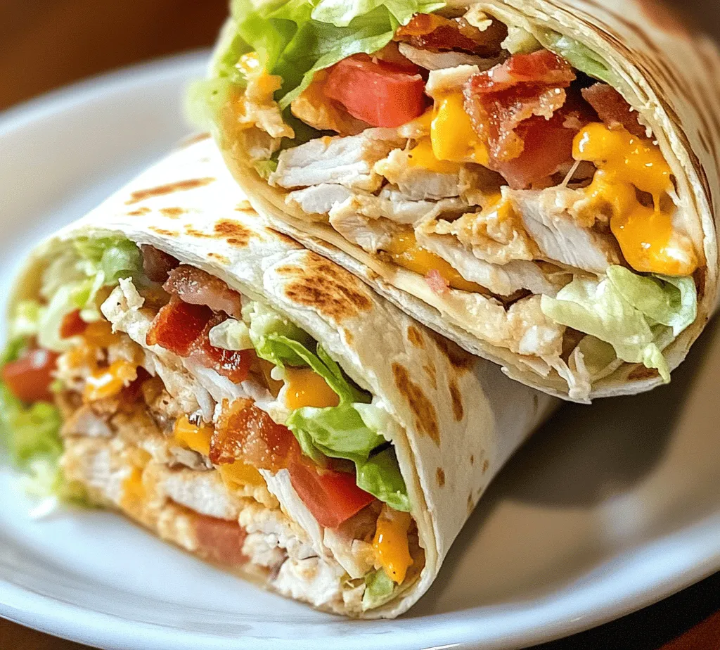 Wraps have surged in popularity over recent years, becoming a go-to meal choice for those seeking convenience without sacrificing flavor. Their versatility allows for an endless array of filling combinations, making them suitable for a quick lunch, a hearty dinner, or even a party platter. Among the myriad of options, the Crispy Chicken Bacon Ranch Wrap stands out for its delightful blend of flavors and textures, making it a favorite for busy families and social gatherings alike.
