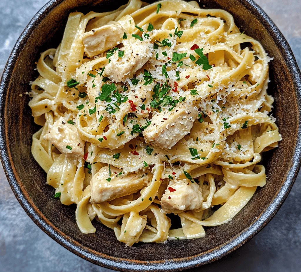 If you’re looking for a comforting and delicious meal to warm your soul, look no further than creamy chicken garlic Parmesan pasta. This dish combines tender chicken, perfectly cooked pasta, and a rich, creamy sauce infused with garlic and Parmesan cheese. It’s a delightful medley of flavors that caters to both the palate and the heart, making it an ideal choice for family dinners, weeknight meals, or a special occasion.