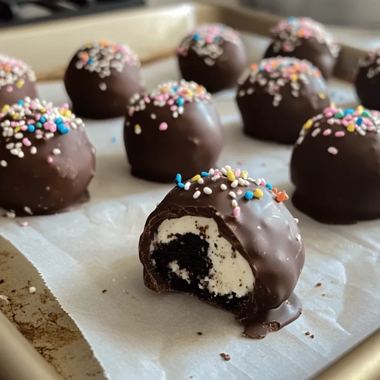 Are you ready to indulge in a treat that combines the beloved flavors of chocolate and cream in a convenient, bite-sized form? Meet Oreo Bliss Bites—an irresistible no-bake dessert that has taken the culinary world by storm. These delightful morsels are not only a feast for the taste buds but also incredibly easy to whip up, making them a favorite for both novice and experienced bakers alike. With just a handful of ingredients and minimal effort, you can create a dessert that’s perfect for any occasion, whether it’s a birthday party, a holiday gathering, or a simple weeknight treat.