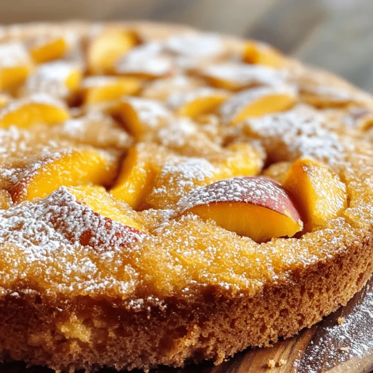 As the sun shines brighter and the days grow longer, summer beckons us to indulge in sweet, juicy fruits. Among the seasonal delights, fresh peaches stand out, embodying the essence of summer with their luscious flavor and vibrant color. One of the best ways to showcase these delightful fruits is through a Brown Sugar Peach Cake. This moist, flavorful cake is not only a treat for the taste buds but also a feast for the eyes, with its golden hue and caramelized peach topping.