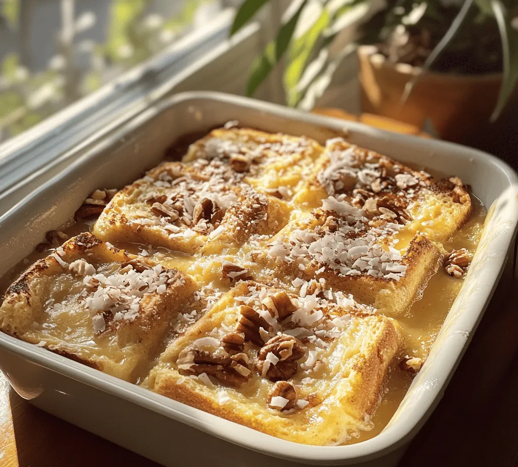 Are you looking for a breakfast recipe that balances deliciousness with ease of preparation? Look no further than the Sweet Hawaiian Roll French Toast Bake! This delectable dish combines the soft, fluffy texture of Hawaiian rolls with the classic flavors of French toast, making it a perfect choice for family gatherings, brunches, or even a cozy weekday breakfast. The appeal lies not only in its rich, sweet flavor but also in the fact that it can be assembled ahead of time, allowing you to spend less time in the kitchen and more time enjoying the company of your loved ones.