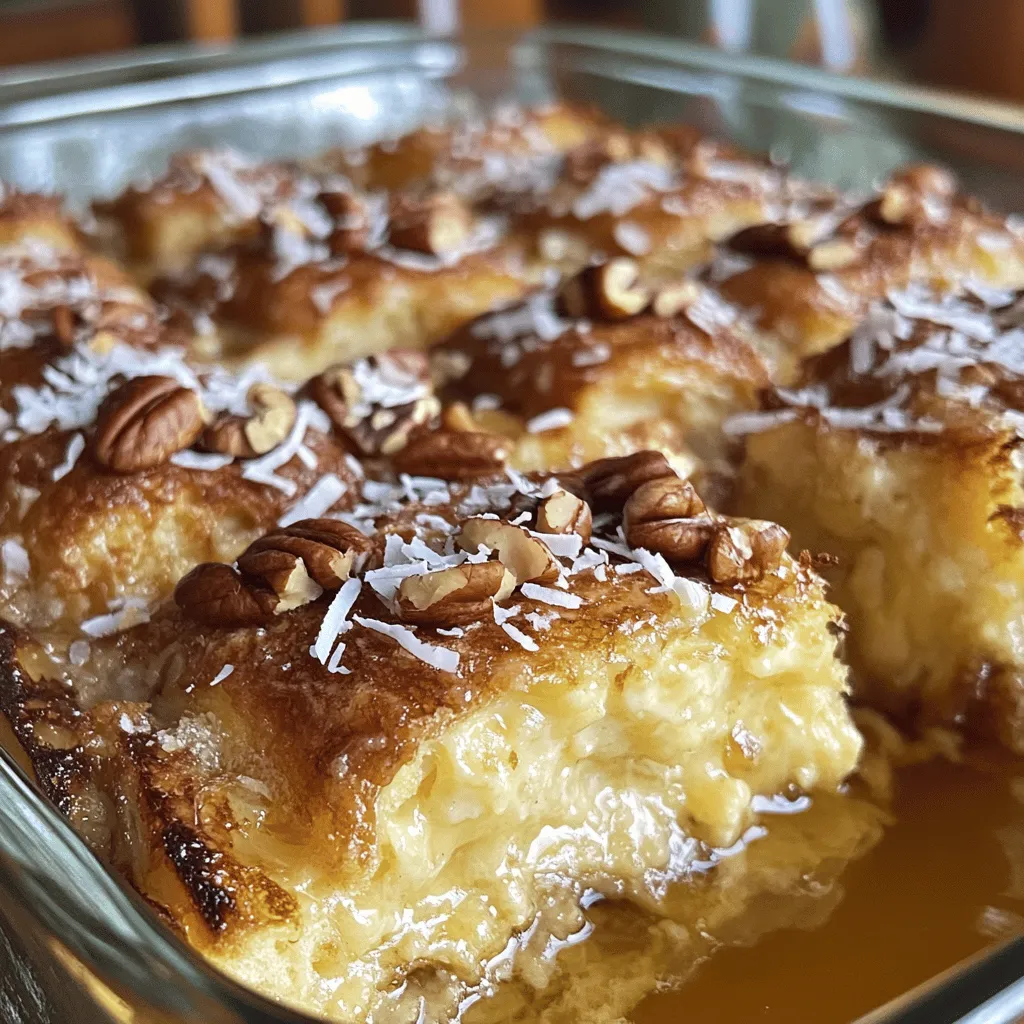 Are you looking for a breakfast recipe that balances deliciousness with ease of preparation? Look no further than the Sweet Hawaiian Roll French Toast Bake! This delectable dish combines the soft, fluffy texture of Hawaiian rolls with the classic flavors of French toast, making it a perfect choice for family gatherings, brunches, or even a cozy weekday breakfast. The appeal lies not only in its rich, sweet flavor but also in the fact that it can be assembled ahead of time, allowing you to spend less time in the kitchen and more time enjoying the company of your loved ones.