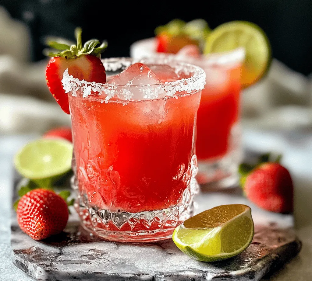 In recent years, the trend of mocktails has taken the beverage world by storm, captivating the hearts and palates of many. Mocktails, or non-alcoholic cocktails, have become a staple at social gatherings, offering a delicious alternative for those who prefer not to consume alcohol. Whether for health reasons, lifestyle choices, or simply a desire to enjoy a refreshing drink without the effects of alcohol, mocktails provide the perfect solution. One standout in this growing category is the Strawberry Lime Mocktail Margarita, a vibrant and invigorating beverage that embodies the essence of summer.