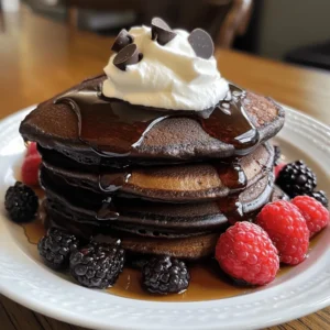 Chocolate pancakes have surged in popularity, captivating the hearts (and taste buds) of breakfast lovers everywhere. The mere mention of chocolate pancakes conjures images of fluffy, decadent stacks drizzled with syrup or topped with fresh fruit, making them an irresistible choice for breakfast, brunch, or even dessert. Whether you’re starting your day with a sweet indulgence or looking for a special treat to impress guests, chocolate pancakes are sure to please.
