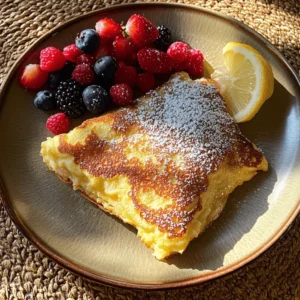 Pancakes have long held a special place in breakfast culture, gracing tables from cozy kitchens to bustling brunch spots around the world. These fluffy delights are not only a comforting start to the day but also a canvas for creativity, inviting an array of toppings and flavors. As breakfast enthusiasts seek new ways to elevate this beloved dish, the Baked German Pancake Delight emerges as a unique twist on traditional pancakes.