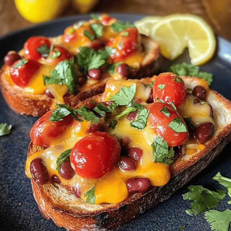 Cheesy Masala Beans on Toast is a delightful fusion dish that beautifully marries the rich culinary traditions of Indian spices with the simple comfort of classic toast. This dish appeals to a wide audience, effortlessly combining flavor, nutrition, and convenience. Whether you’re looking for a quick breakfast, a satisfying lunch, or a hearty snack, Cheesy Masala Beans on Toast provides a deliciously unique way to enjoy beans while also satisfying your cheese cravings.