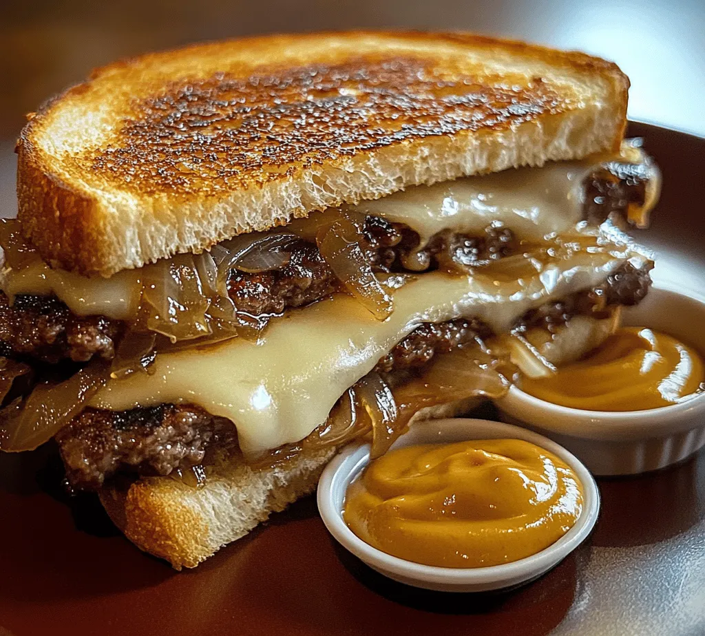 The patty melt is a classic American dish that has earned its place in the hearts (and stomachs) of many. Emerging from the diner culture of the mid-20th century, this delightful sandwich combines the best elements of a burger and a grilled cheese, creating a savory treat that is comforting and satisfying. The origins of the patty melt can be traced back to the 1940s, with various claims about its invention, but it undeniably reflects America's love for hearty meals. It has since become a staple in diners and home kitchens alike, cherished for its rich flavors and simple preparation.