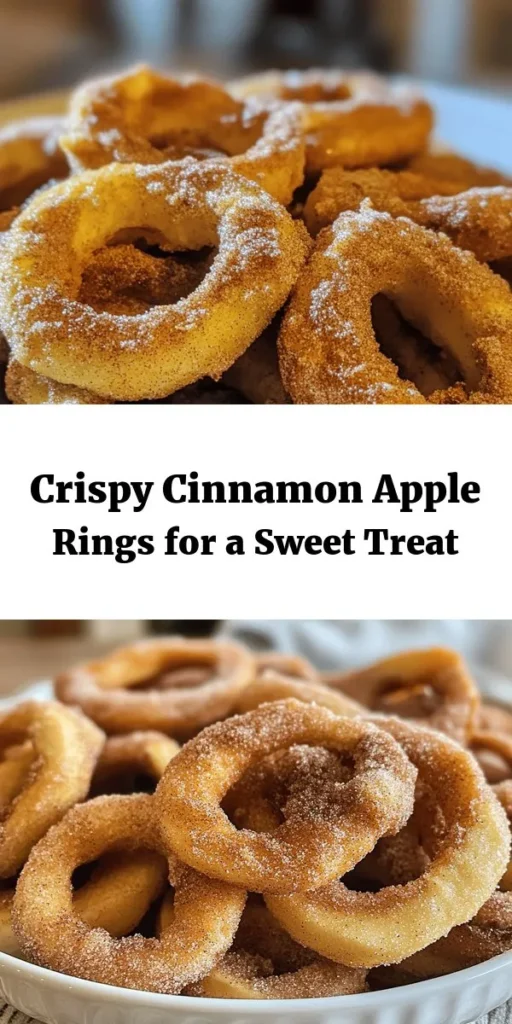 Discover the perfect fusion of crispy and sweet with these Fried Cinnamon Apple Rings! Made with fresh apples, a smooth batter, and coated in crunchy breadcrumbs, they’re fried to golden perfection. Tossed in cinnamon sugar, these delightful rings make an irresistible snack or dessert. Serve them warm, paired with vanilla ice cream or caramel sauce for an extra treat. Easy to make, this recipe is sure to be a hit with family and friends!