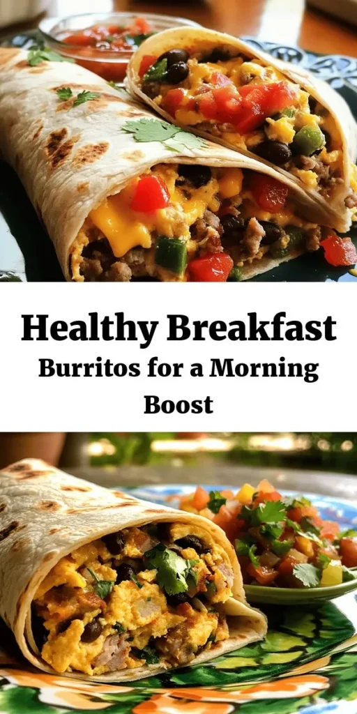 Kickstart your day with these Breakfast Bliss Burritos! Filled with protein-rich eggs, lean turkey sausage, and colorful veggies, these flavorful burritos are not only delicious but also healthy. Perfect for meal prep, just whip them up in under an hour and enjoy them throughout the week. Serve with fresh cilantro and your favorite salsa or hot sauce for an extra zing. Great for busy mornings or a delightful brunch with family and friends!